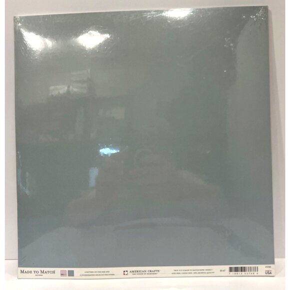 American Crafts Made To Match Mother Scrapbook Paper 3768 - Picture 3 of 3